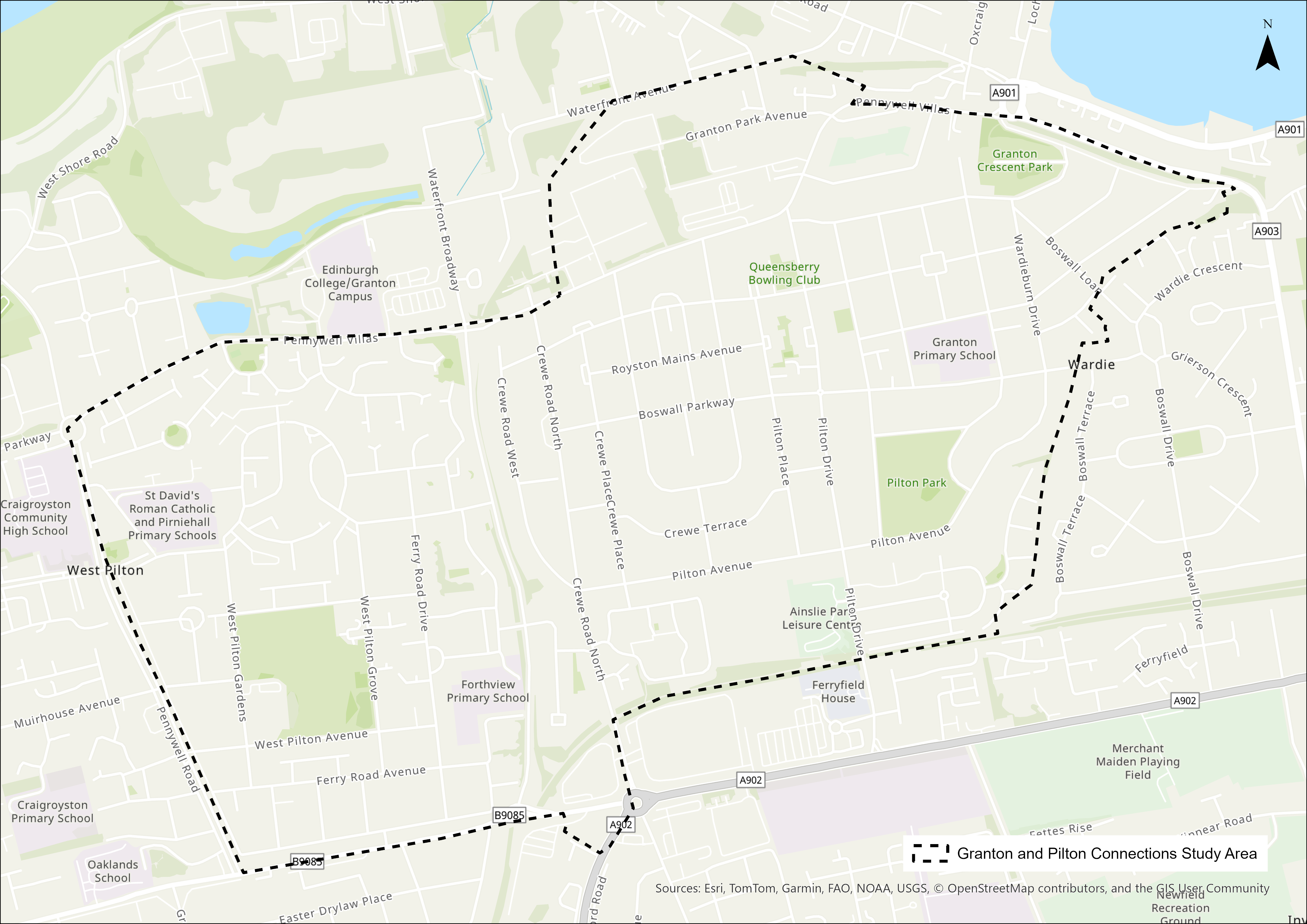 Map of project area