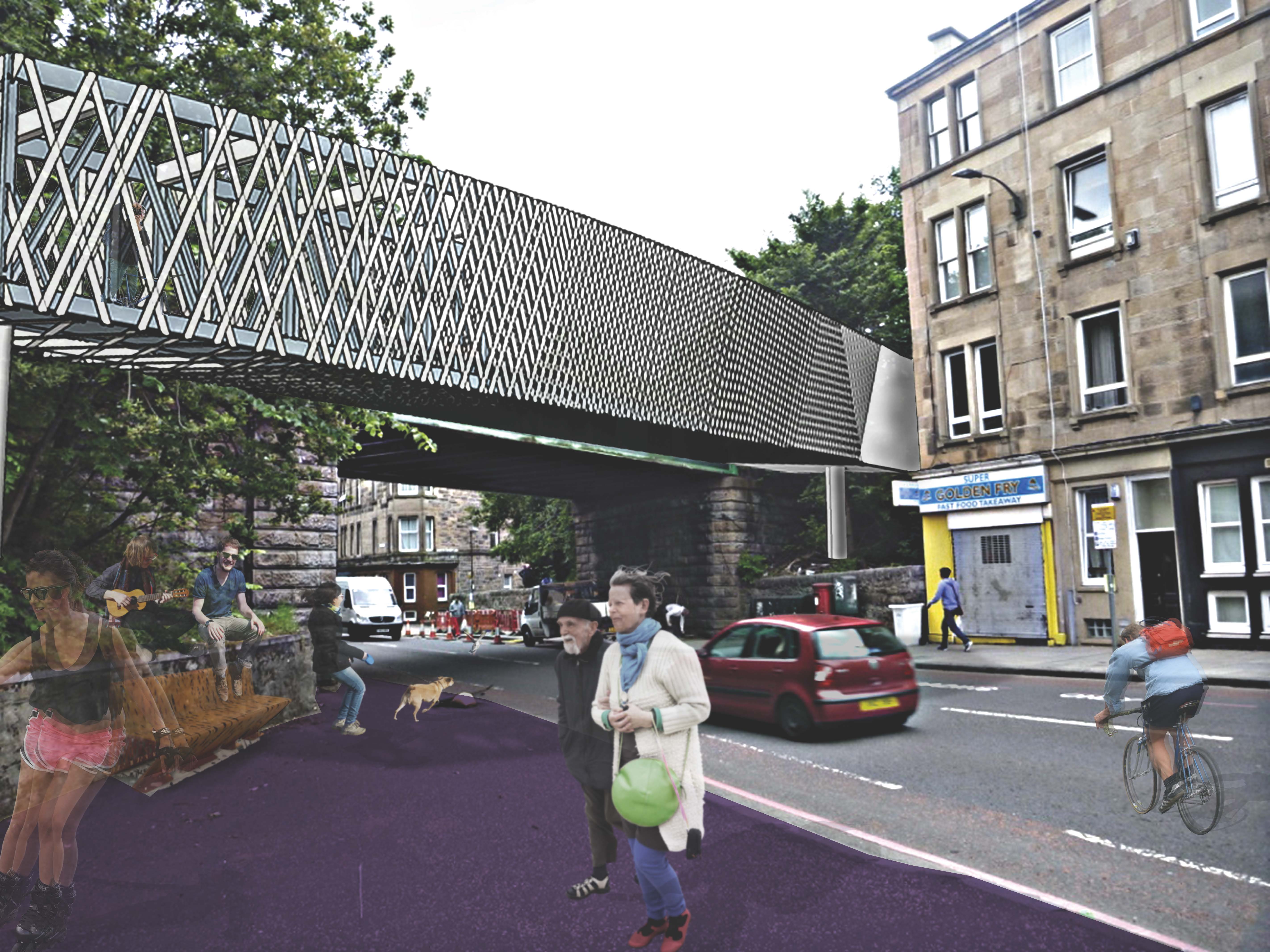 Proposed Dalry Road Bridge